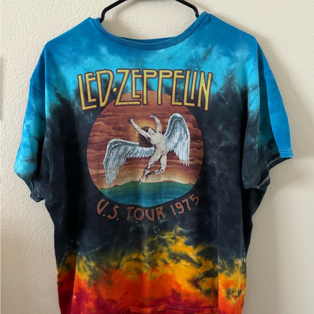 Unisex Led Zeppelin Tie-Dye T-Shirt